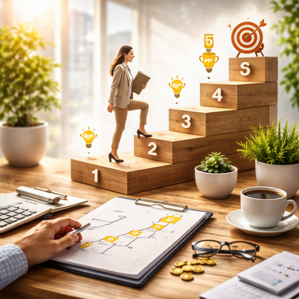 Plano de Carreira: 5 Passos Exclusivos para o Sucesso em Carreira Plano de Carreira: 5 Passos Exclusivos para o Sucesso