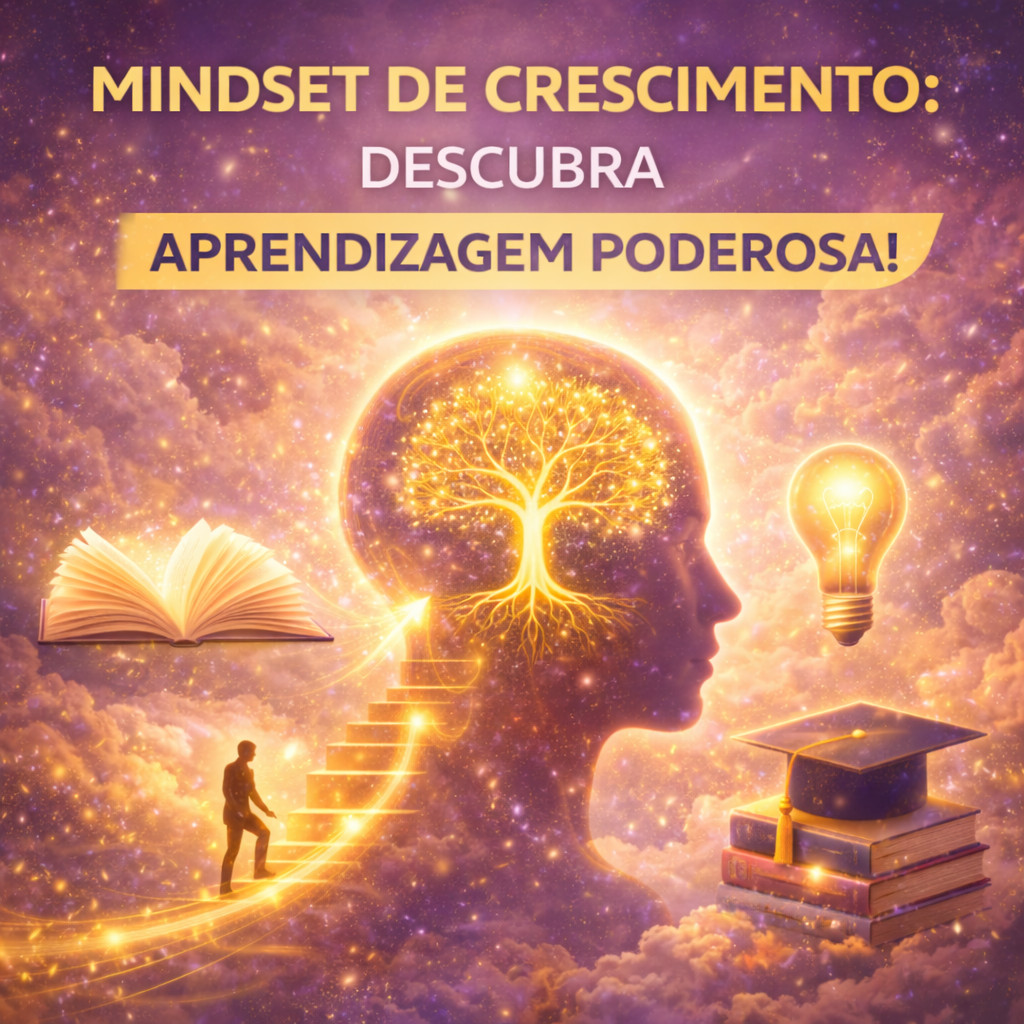 Mindset de Crescimento: Descubra Aprendizagem Poderosa! em Motivação Mindset de Crescimento: Descubra Aprendizagem Poderosa!