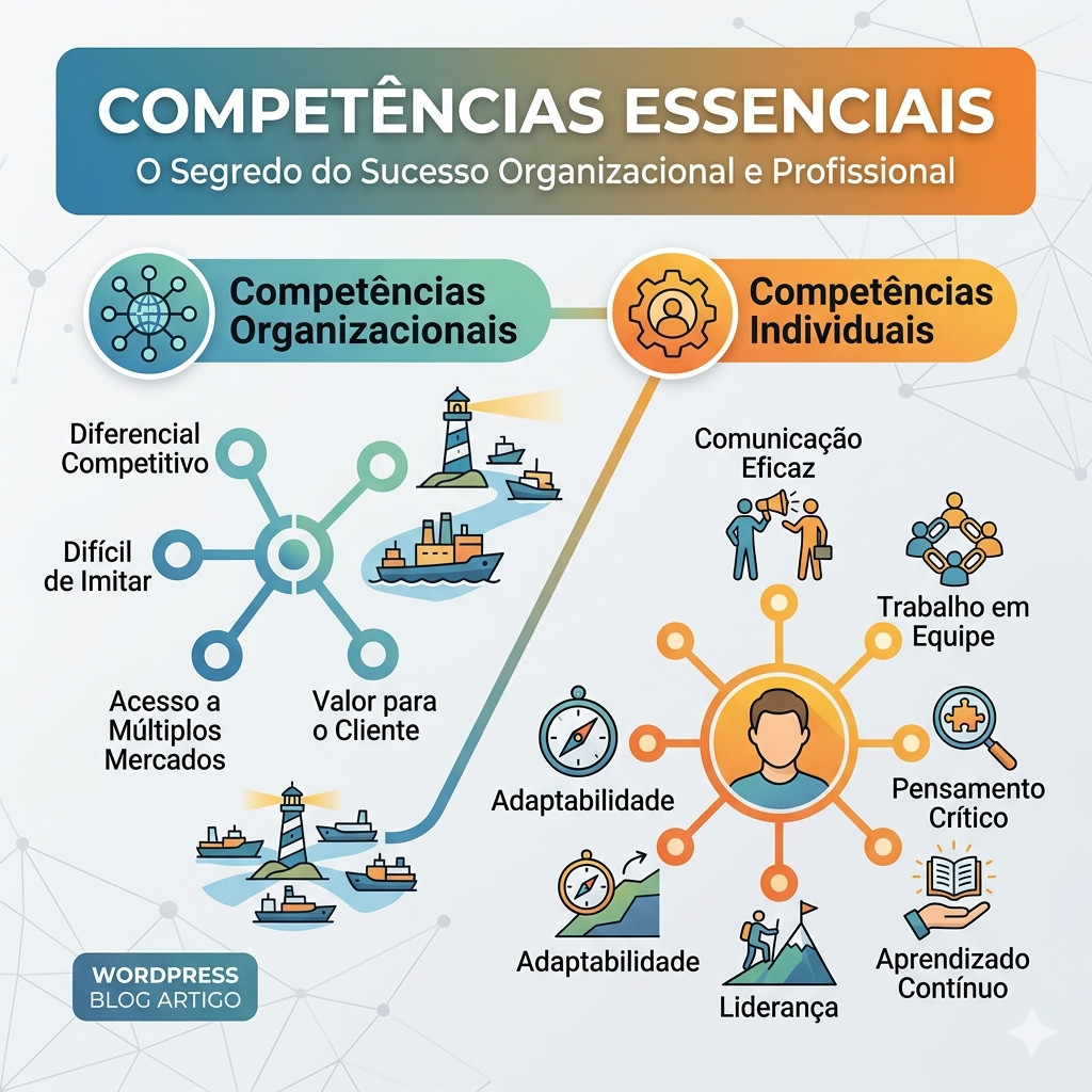 Competências Essenciais: O Segredo para o Sucesso Profissional em Carreira Competências Essenciais: O Segredo para o Sucesso Profissional